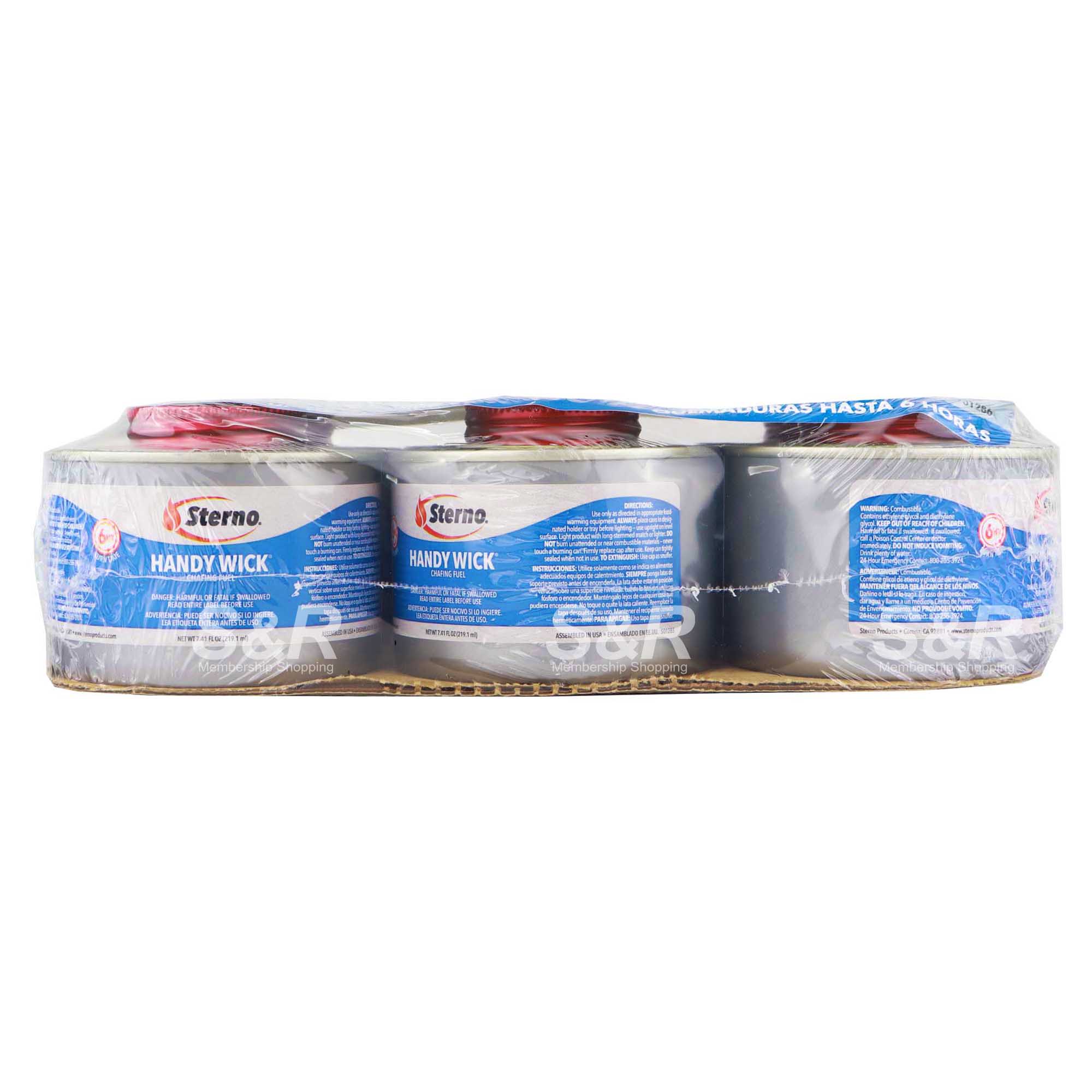 Sterno Handy Wick Chafing Fuel 6 cans Sterno Handy Wick Chafing Fuel 6 cans